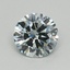 0.37 Ct. Fancy Green Round Lab Grown Diamond