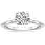 Platinum Astra Diamond Ring, smalltop view