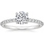 18K White Gold Cecilia Floating Diamond Ring (1/3 ct. tw.), smalltop view