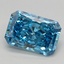 2.15 Ct. Fancy Vivid Blue Radiant Lab Grown Diamond