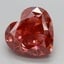 3.30 Ct. Fancy Vivid Pink Heart Lab Grown Diamond