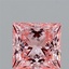 1.91 Ct. Fancy Vivid Pink Princess Lab Grown Diamond