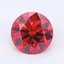 1.04 Ct. Fancy Deep Orange Round Lab Grown Diamond