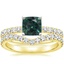 18K Yellow Gold Constance Diamond Ring (1/3 ct. tw.) with Luxe Flair Diamond Ring (1/3 ct. tw.)