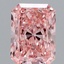 1.58 Ct. Fancy Vivid Pink Radiant Lab Grown Diamond