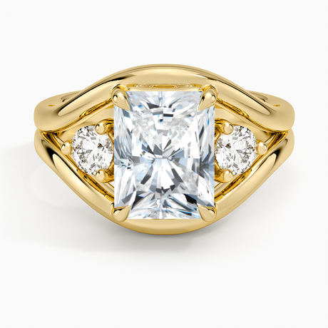 Frame Three Stone Diamond Ring (1/3 ct. tw.)