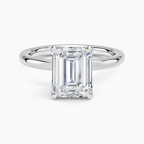 18K White Gold 2mm Petite Elodie Perfect Fit Solitaire Ring