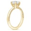 18K Yellow Gold Liliana Diamond Ring, smallside view