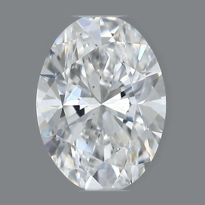 Oval diamond — real photo