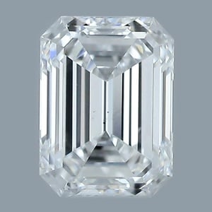Emerald diamond — real photo