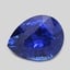 10.2x8.0mm  Blue  Pear   Sapphire