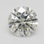 0.50 Ct. Very Light Green-Yellow Round Diamond