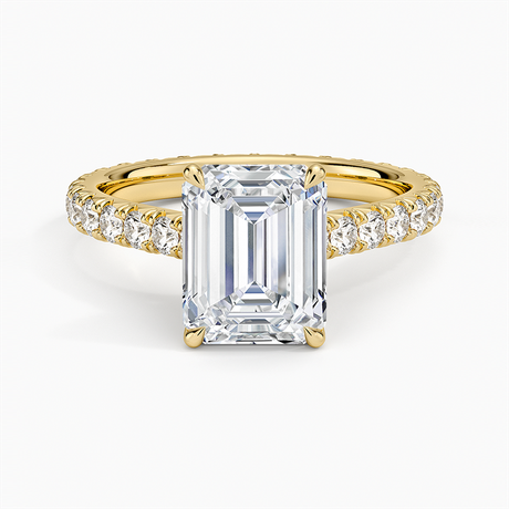 18K Yellow Gold Sienna Eternity Diamond Ring