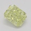 0.65 Ct. Fancy Yellow Radiant Diamond