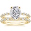 18KY Moissanite Marseille Diamond Bridal Set (1/2 ct. tw.), smalltop view