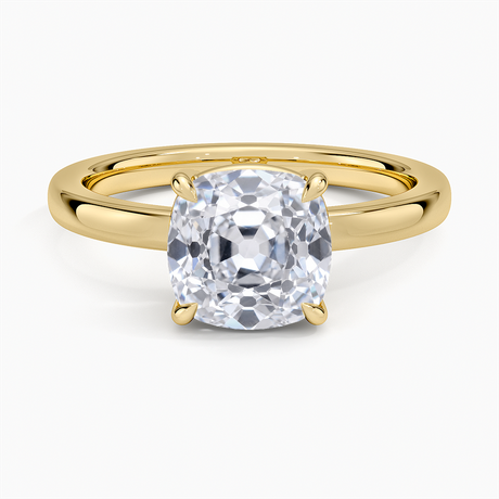 Dara Low-Profile Solitaire Ring