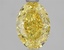 1.59 Ct. Fancy Vivid Yellow Yellow Oval Lab Grown Diamond