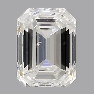 Emerald diamond — real photo