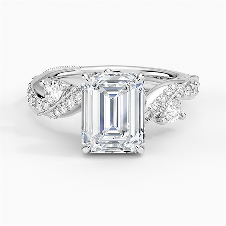 Platinum Grand Camellia Diamond Ring