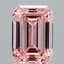 1.87 Ct. Fancy Intense Pink Emerald Lab Grown Diamond