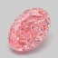 2.07 Ct. Fancy Vivid Pink Oval Lab Grown Diamond