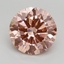 2.50 Ct. Fancy Intense Pink Round Lab Grown Diamond