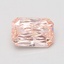 0.74 Ct. Fancy Intense Pink Radiant Lab Grown Diamond