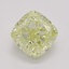 1.04 Ct. Fancy Yellow Cushion Diamond