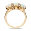 The Elaina Ring, smallside view