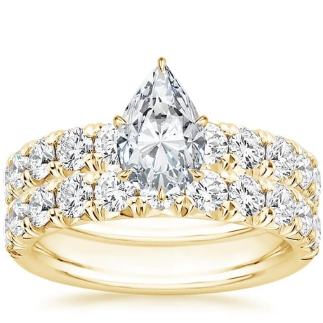 18K Yellow Gold Ellora Diamond Bridal Set