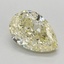 2.15 Ct. Fancy Yellow Pear Lab Grown Diamond