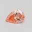 0.62 Ct. Fancy Intense Pink Pear Lab Grown Diamond