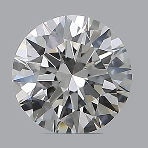 Round diamond — real photo
