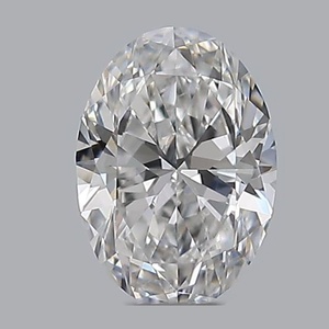 Oval diamond — real photo