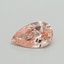 0.31 Ct. Fancy Vivid Pink Pear Lab Grown Diamond
