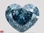 2.04 Ct. Fancy Vivid  Blue Heart Lab Grown Diamond