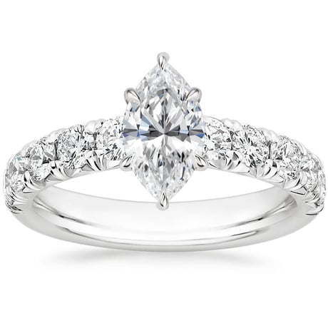18K White Gold Ellora Diamond Bridal Set