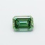1.10 Ct. Fancy Green Emerald Lab Grown Diamond