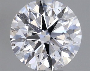 Round diamond — real photo