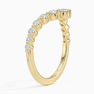 Tapered Milan Diamond Ring