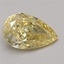 1.84 Ct. Fancy Intense Yellow Pear Lab Grown Diamond