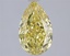 1.57 Ct. Fancy Vivid Yellow Yellow Pear Lab Grown Diamond