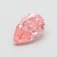 1.59 Ct. Fancy Vivid  Pink Pear Lab Grown Diamond
