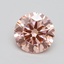 1.56 Ct. Fancy Intense Pink Round Lab Grown Diamond