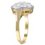 The Monah Ring, smalltop view on a hand