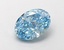1.04 Ct. Fancy Vivid Blue Oval Lab Grown Diamond