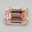 2.11 Ct. Fancy Intense Pink Emerald Lab Grown Diamond
