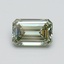 0.78 Ct. Fancy Intense Green Emerald Lab Grown Diamond