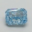 2.01 Ct. Fancy Vivid Blue Radiant Lab Grown Diamond