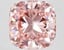 5.35 Ct. Fancy Intense  Pink Cushion Lab Grown Diamond